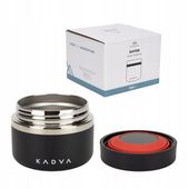 Pojemnik obiadowy izolowany KADVA Eater 350 ml czarny TERMOS NA