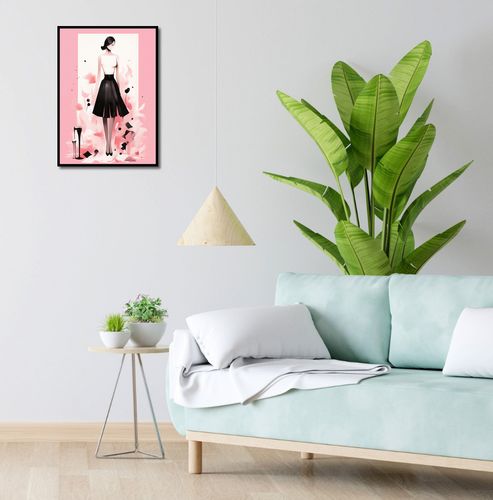 Plakat 39,5x55cm Pastelowe Love na Arena.pl