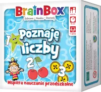 BrainBox Poznaję liczby - gra edukacyjna dla dziecka - zabawa nauka rozwój