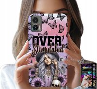 ETUI DO MOTOROLA EDGE 30 NEO - OVER STIMULATED, NASTOLETNIE WZORY, CASE