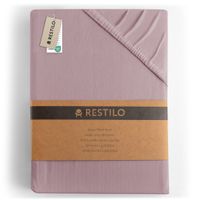 Prześcieradło z Gumką Bawełna 220x200 +30cm  liliowe DecoKing