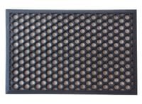 Wycieraczka 40x60cm mata gumowa na najazdem czarna fr1