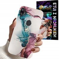 ETUI CASE DO HUAWEI P SMART 2019 - MARMUR WZORY DLA KOBIET PLECKI OBUDOWA