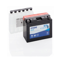 Akumulator motocyklowy EXIDE ET12B-BS YT12B-BS 12V 10Ah 160A EN L+