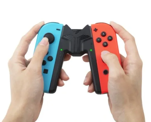 UCHWYT JOY-CON GRIP ŁADOWARKA DO NINTENDO SWITCH OLED PAD na Arena.pl
