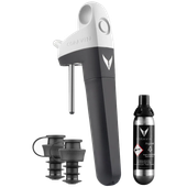coravin pivot, system do przechowywania wina, szary