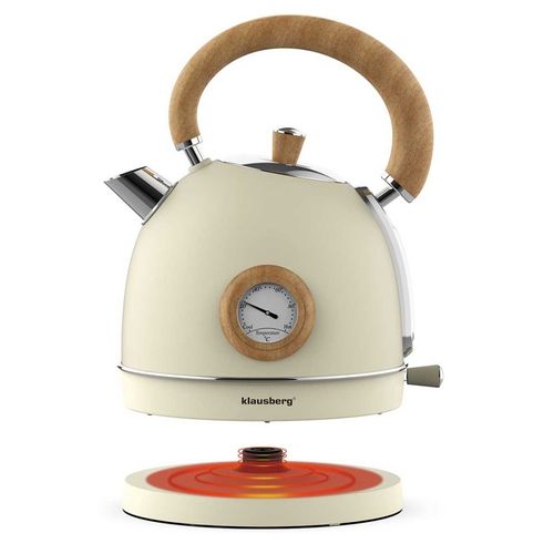 czajnik elektryczny 1,8l z termometrem klausberg kb-7906 retro na Arena.pl