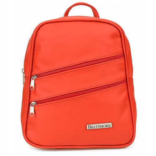 Czarny plecak torebka damska Skórzana Beltimore 022 na Arena.pl