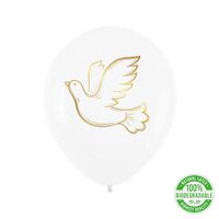 Balony lateksowe Gołąbek, 30 cm 3 szt.