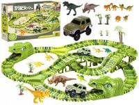 MEGA TOR WYŚCIGOWY XXXL DINOZAUR DINO PARK 269 el. MAGIC TRACK 360cm DZIECI