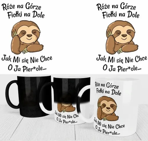 MAGICZNY KUBEK DLA PRACOWNIKÓW DO PRACY NA ODEJŚCIE Z PRACY ŚMIESZNY NADRUK na Arena.pl