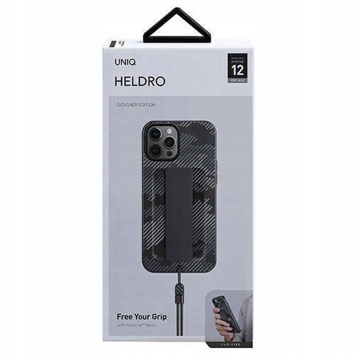 ETUI DO IPHONE 12 PRO MAX UNIQ HELDRO ANTIMICROBIAL MORO na Arena.pl