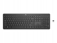 Klawiatura bezprzewodowa membranowa HP 230 Czarna Blok numeryczny