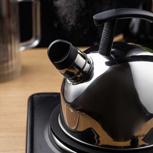 czajnik 1,5l z gwizdkiem kinghoff kh-1896 srebrny na Arena.pl