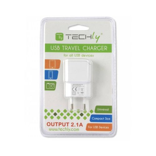 SIECIOWA ŁADOWARKA TECHLY USB 5V 2.1A SLIM BIAŁA na Arena.pl