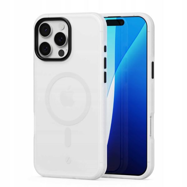 Spacecase Hybrid Fusion Mag Iphone 16 Pro Max Clear zdjęcie 12