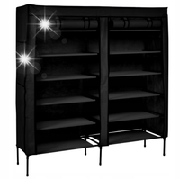 SZAFA NA BUTY TEKSTYLNA MATERIAŁOWA SKŁADANA SZAFKA ORGANIZER GARDEROBA