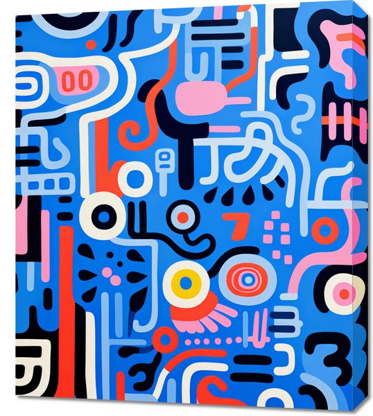 Obraz 60x70cm Rytmiczne Echo zdjęcie 1