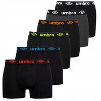 UMBRO BOKSERKI MĘSKIE 6 SZTUK MIX KOLORÓW M