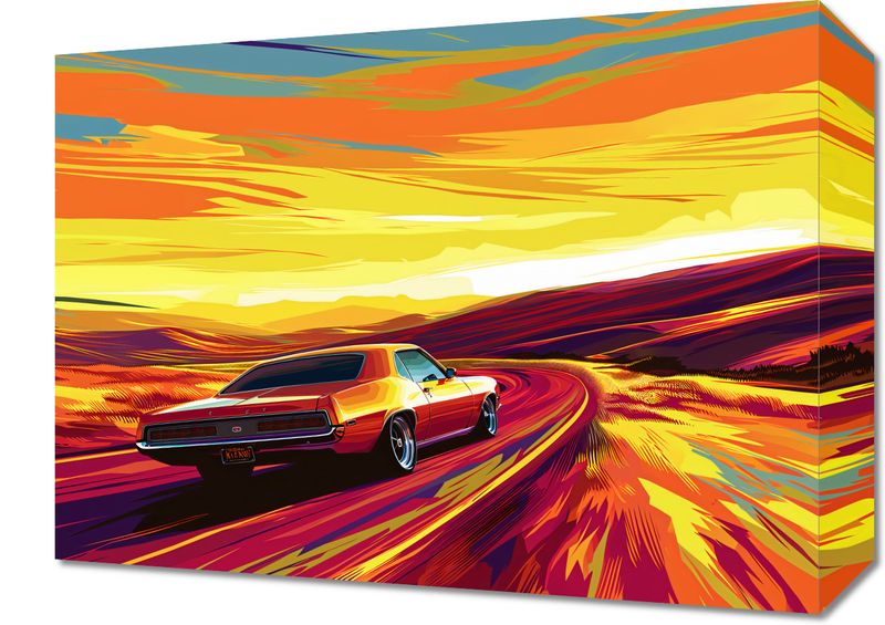 Obraz 40x30cm Pędź Przed Siebie zdjęcie 1