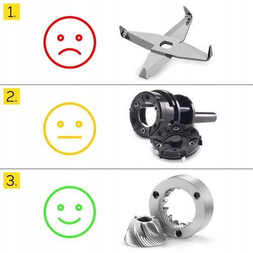 Żarnowy elektryczny młynek kawy Yoer 350W automatyczny +43 Poziomy na Arena.pl
