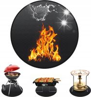 MATA POD GRILLA URZĄDZENIA KUCHENNE OGNIOODPORNA WODOODPORNA GRILL KEMPING
