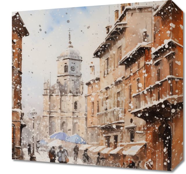 Obraz 40x40cm Urok Starych Miast zdjęcie 1