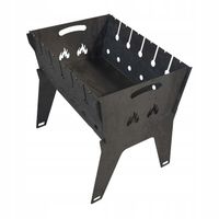 Mangal Składany grill ze stali 2 mm na 6 szaszłyków