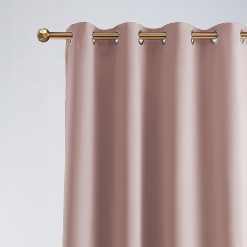 Zasłony gotowe do salonu zaciemniające na przelotkach Laurel 140X250 Kolory na Arena.pl