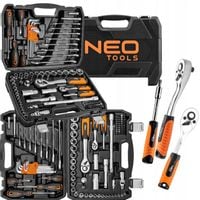 NEO 10-206 ZESTAW KLUCZE NASADOWE 1/2", 1/4" TORX NASADKI WALIZKA 100el