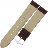 Pasek do zegarka - Hirsch 17920210-2-20 brązowy 20mm