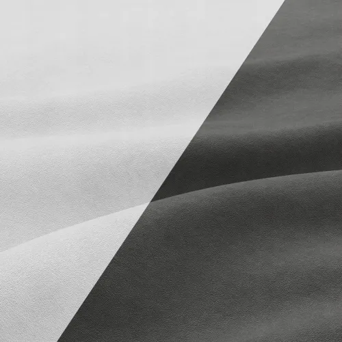 Sofa rozkładana, mikrofaza, AURELO, 148x87x90 cm, szary, biały | TYLETEGOTU na Arena.pl