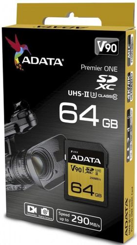 Karta pamięci ADATA 64 GB Dokumentacja na Arena.pl