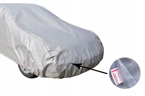 POKROWIEC NA SAMOCHÓD 3 WARSTWY r. S do 410cm PLANDEKA na auto na Arena.pl