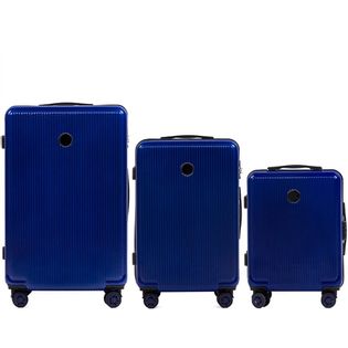 Zestaw 3 walizek KEMER WINGS PC565 Niebieskie