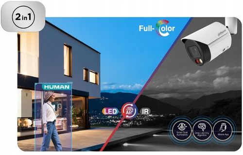 Kamera kopułkowa IP Dahua P5AE-PV 5 Mpx na Arena.pl