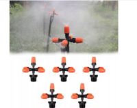 Zraszacz kroplownik 1/2" 5-dyszowy zestaw 5szt system nawadniania