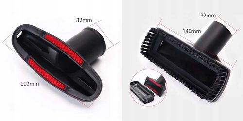 zestaw ssawek i szczotek do odkurzaczy 32mm/35mm 6 elementów na Arena.pl