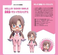 Rebuild of Evangelion HELLO! GOOD SMILE Action Figure Mari Makinami Illustrious 10 cm
