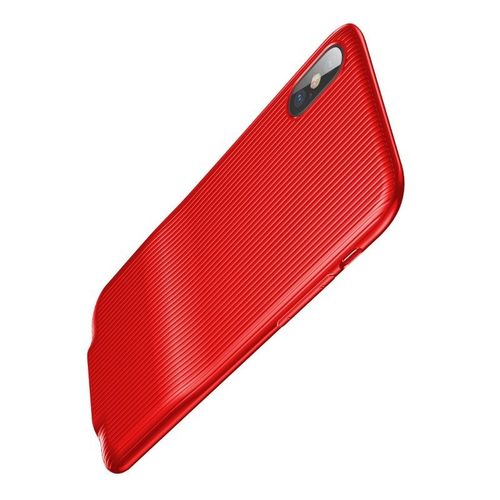 Etui Z Adapterem Audio Baseus Audio Case Do Iphone X (Czerwone) na Arena.pl