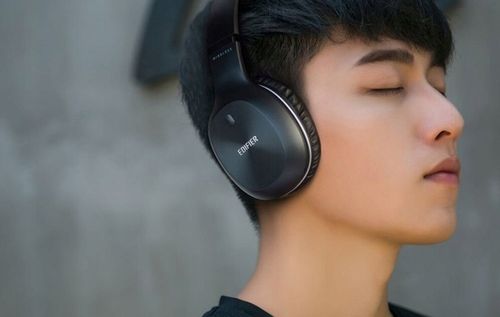 CZARNE SŁUCHAWKI Nauszne Bezprzewodowe EDIFIER W800BT PLUS APTX Bluetooth na Arena.pl