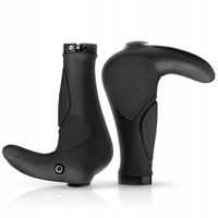 ERGONOMICZNE CHWYTY GRIPY RĄCZKI Z ROGAMI ROWEROWE DO KIEROWNICY ROGI