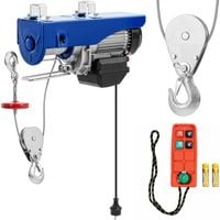wciągarka wyciągarka linowa elektryczna 1350 w 12 m 400 kg