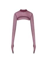 vivien burgundy top m/l promees