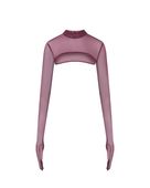 vivien burgundy top m/l promees