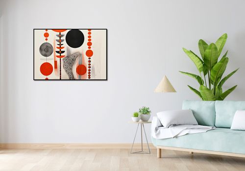 Plakat 100x70cm Kontrastowy Kosmos na Arena.pl