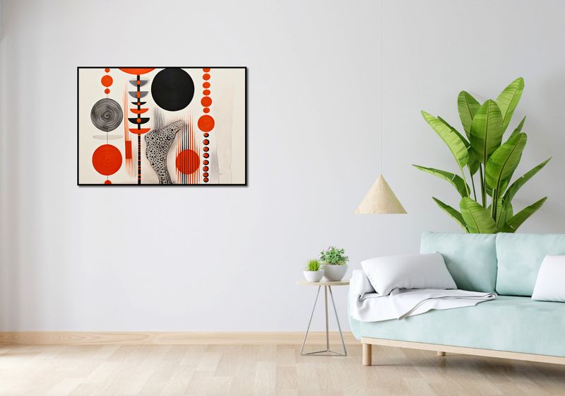 Plakat 100x70cm Kontrastowy Kosmos zdjęcie 4