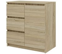 KOMODA 1 DRZWI 3 SZUFLADY SONOMA KOMPLET