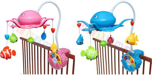 NEWMART MH265155 KARUZELKA Z PROJEKTOREM OŚMIORNICZKA niebieska na Arena.pl