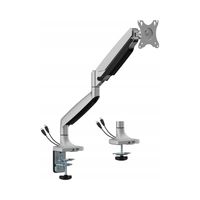 Uchwyt Uniwersalny Ramię na Monitor Spacetronik SPAS110S Srebrny USB A i C